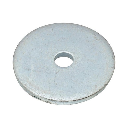 Flat Washer, For Screw Size 1/2 in, Steel Plain Finish MPN:Z9670-A