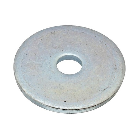 Flat Washer, For Screw Size 5/8 in, Steel Zinc-Plated Finish MPN:Z9671-A