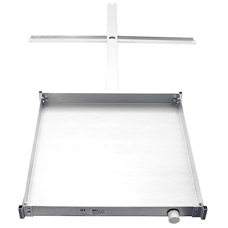 Wall Mounted Water Heater Platform, 50gal MPN:50-SWHP-W