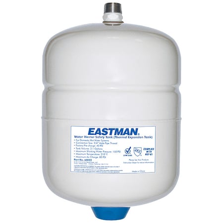Thermal Expansion Tank, Steel, 8