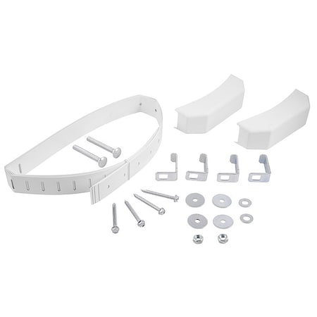 Water Heater Straps, 80 Gals, 2 Caps MPN:QS-50-D