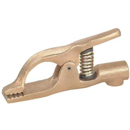 Ground Clamp, Brass, 3 AWG to 1 AWG MPN:19N767