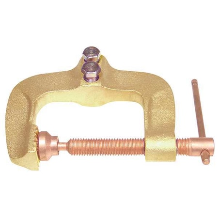 Ground Clamp 800A, Jaw Open 3 1/4ln MPN:19N772