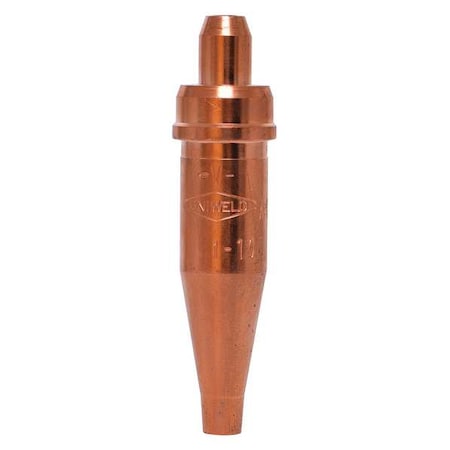 Acetylene Cutting Tip No. 7, Medium Preheat, General Purpose Cutting, 7 MPN:1-101-7