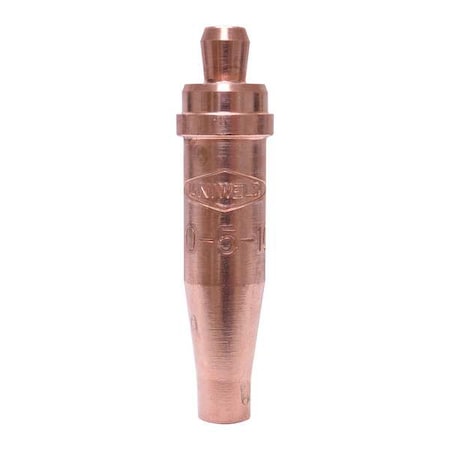Tip, Acetylene Size 0, General Purpose Cutting, 0, 20 in/min MPN:5-101-0