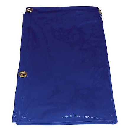 Welding Curtain, Transparent PVC, 6 ft. W., 6 ft. H., 13 oz/sq yd, 150 Degrees F Withstand Temp. MPN:22RN66