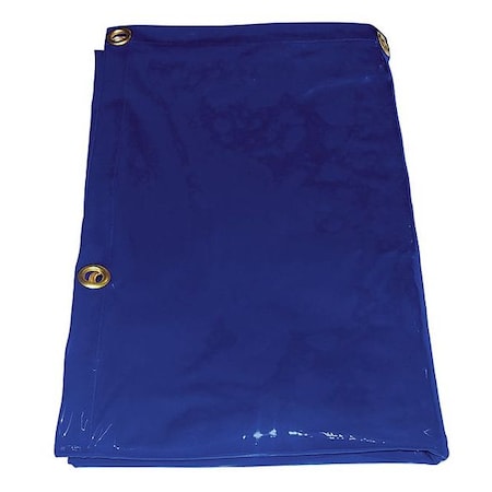 Welding Curtain, Transparent PVC, 8 ft. W., 6 ft. H., 13 oz/sq yd, 150 Degrees F Withstand Temp. MPN:22RN67