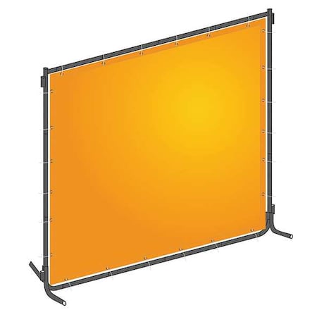 Welding Screen, Transparent PVC, 8 ft. W., 6 ft. H., 13 oz/sq yd, 150 Degrees F Withstand Temp. MPN:22RN70