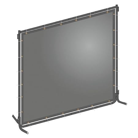 Welding Screen, Transparent PVC, 8 ft. W., 6 ft. H., 13 oz/sq yd, 150 Degrees F Withstand Temp. MPN:22RN76