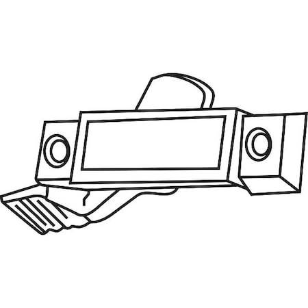 Sash Window Lock, Steel, Black MPN:50-603B