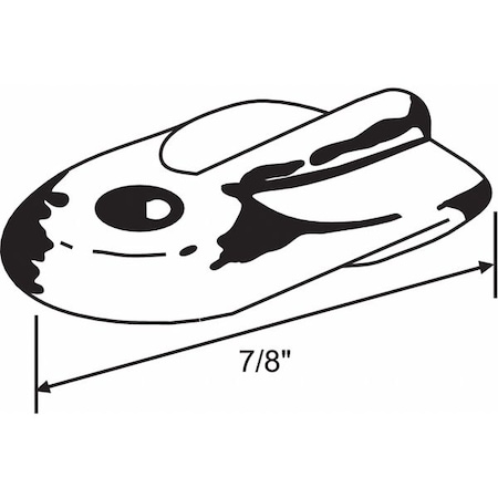 Frame Wing Clip, Screen, 7/8