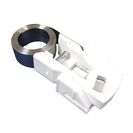 Window Security Guard, White, Nylon, Steel MPN:96-M28F