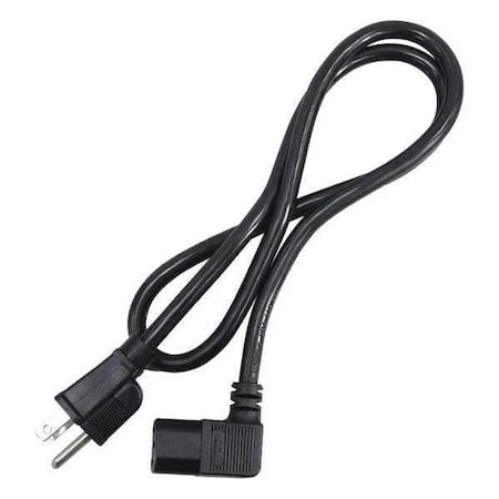 PC Power Cord, 5-15P, IEC C13, 3 ft., Blk, 13A MPN:20PX04ID