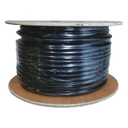 Portable Cord, SOOW, 12 AWG, 3 C, Black, EPDM Rubber, Stranded, 600V, Indoor/Outdoor, 100 ft MPN:3045300171