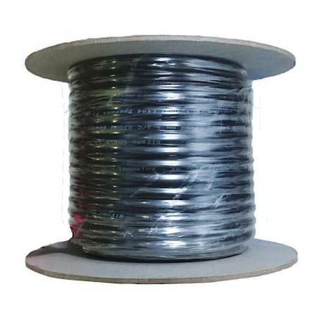 Portable Cord, 14 AWG, 3 Conductors, 100 ft, SJOOW, Stranded Design, CPE Rubber Jacket, Black MPN:3045300361