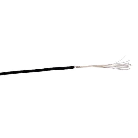High Temp and High-Voltage Wire, TFE, 18 AWG, Red, Stranded, 300V, 10 ft MPN:827D26