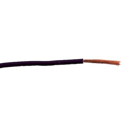 High Temp and High-Voltage Wire, MTW, 14 AWG, Violet, Stranded, 600V, 50 ft MPN:827D85