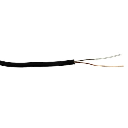 ThermocoupleWire, TypeJX, 20AWG, Black, 50ft MPN:827DC3