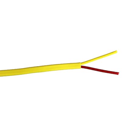 ThermocoupleWire, TypeKX, 20AWG, Ylw, 25ft MPN:827DC7