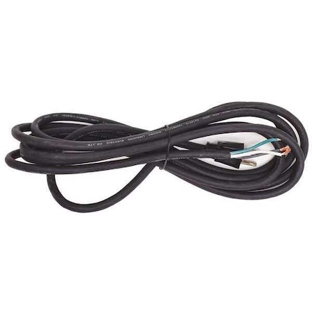 Power Cord, 5-15P, SJO, 12 ft., Blk, 13A, 16/3 MPN:E3602