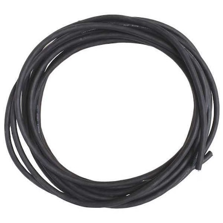 Portable Cord, SJOOW, 18 AWG, 3 C, Black, Rubber, Stranded, 300V, Indoor/Outdoor, 25 ft MPN:E3614