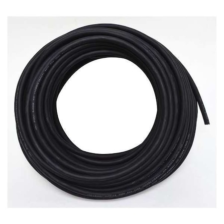 Portable Cord, SJOOW, 14 AWG, 4 C, Black, Rubber, Stranded, 300V, Indoor/Outdoor, 100 ft MPN:E3631