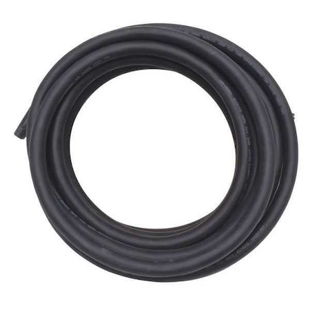 Portable Cord, SOOW, 10 AWG, 4 C, Black, Rubber, Stranded, 600V, Indoor/Outdoor, 25 ft MPN:E3648