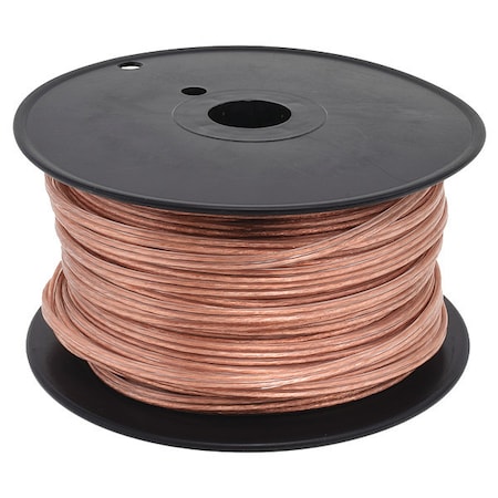 Portable Cord, SPT-1, 18 AWG, 2 C, Clear, Stranded, 300V, 250 ft MPN:E3682