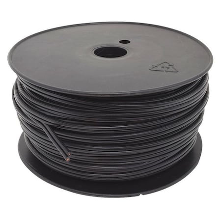 Portable Cord, SPT-2, 16 AWG, 2 C, Black, Stranded, 300V, 250 ft MPN:E3683