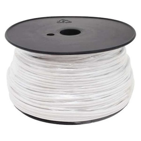 Portable Cord, SPT-2, 16 AWG, 2 C, White, Stranded, 300V, 250 ft MPN:4DPE1