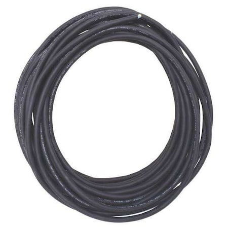 Portable Cord, SJOOW, 16 AWG, 3 C, Black, Rubber, Stranded, 300V, Indoor/Outdoor, 50 ft MPN:E3689