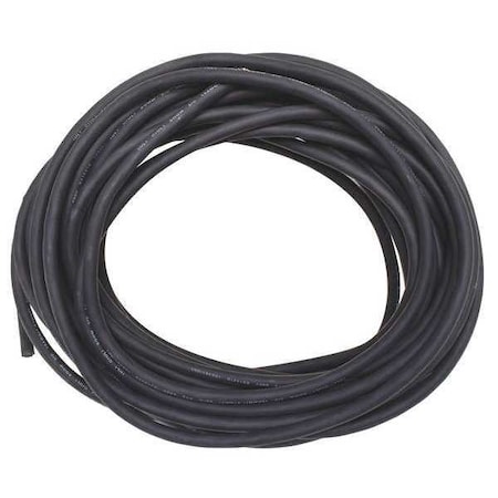 Portable Cord, SOOW, 16 AWG, 3 C, Black, Rubber, Stranded, 600V, Indoor/Outdoor, 50 ft MPN:E3697