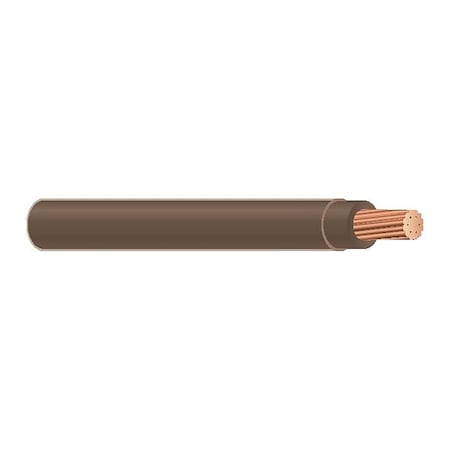 THHN, THWN-2 Building Wire, Copper, 10 AWG, 1C, Bare, Solid, 1000 ft MPN:WXP-6F-1001-07-1000