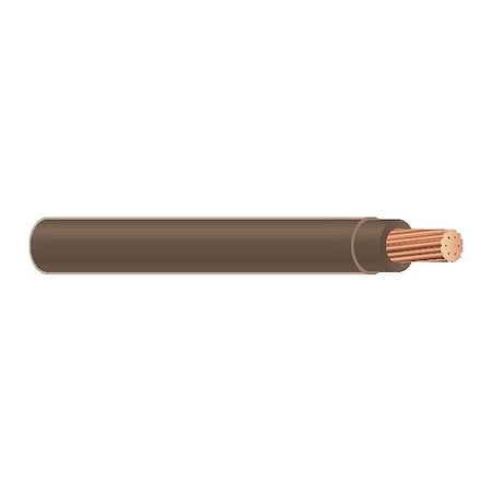 THHN, THWN-2 Building Wire, Copper, 12 AWG, 1C, Bare, Solid, 1000 ft MPN:WXP-6F-1201-07-1000