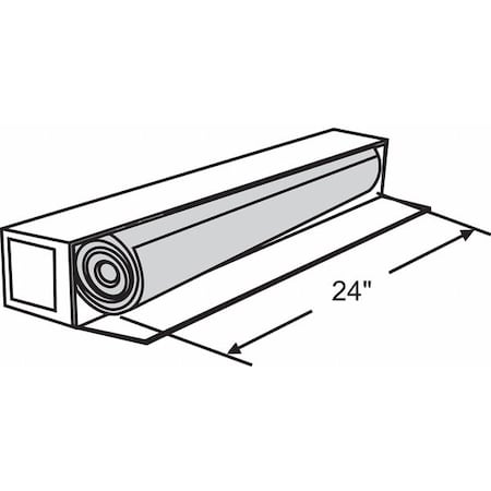 Door and Window Screen, Fiberglass, 24 in W, 100 ft L, 0.011 in Wire Dia, Charcoal MPN:69-25