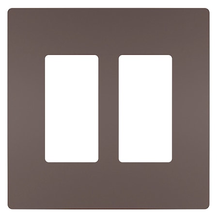 Rocker Wall Plate, Number of Gangs: 1 Plastic, Metallic Finish, Bronze MPN:RWP262DBCC6