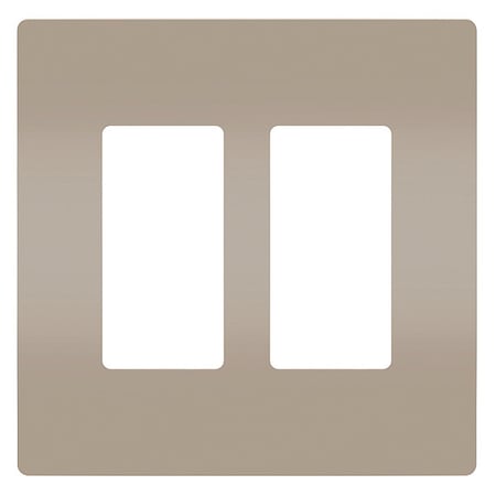Rocker Wall Plate, Number of Gangs: 1 Plastic, Metallic Finish, Nickel MPN:RWP262NICC6