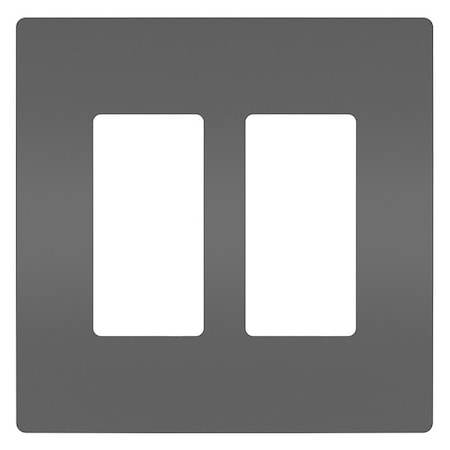 Rocker Wall Plate, Number of Gangs: 1 Plastic, Smooth Finish, Black MPN:RWP26BK