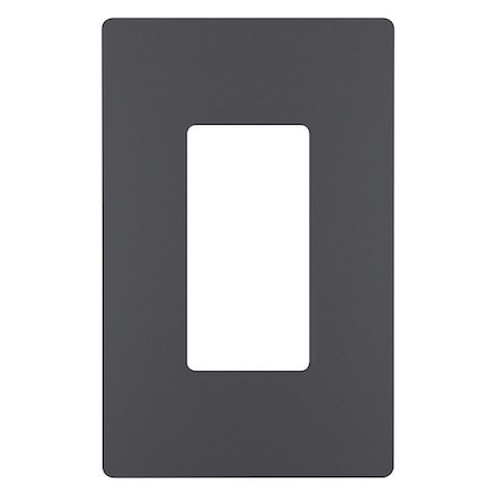 Rocker Wall Plate, Number of Gangs: 3 Plastic, Metallic Finish, Graphite MPN:RWP26GCC6