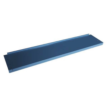 Lower Shelf, 72Wx15Dx2 H, Industrial Gray MPN:5W680