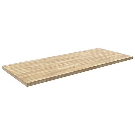Workbench Top, Butcher Block, 72x30, Radius MPN:800XE8