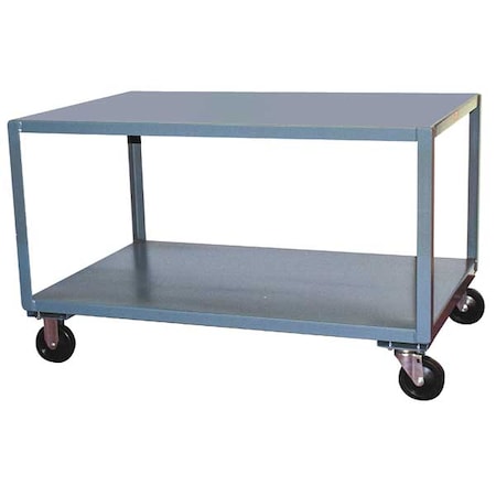 Mobile Table, 2400 lb., 49 in. L, 25 in. W MPN:LX248P600GP
