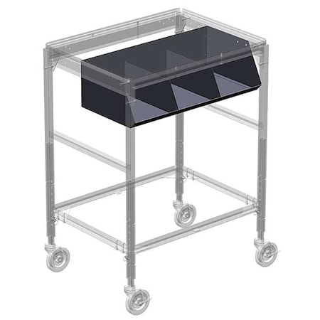 Organizer Bin, For Use With ERGO-32-K2 MPN:OB4-G