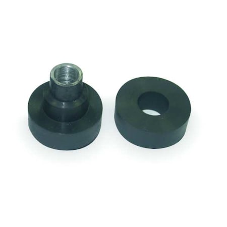 Flr Mnt 2-Pc. Cntr Bnded Vibration Isltr, Dimension C: 3/4 in MPN:2NPG8