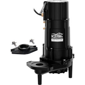 K2® Contractor Series Effluent Pump Cast Iron Base 1/2 HP 61.7 GPM SWF05004K
