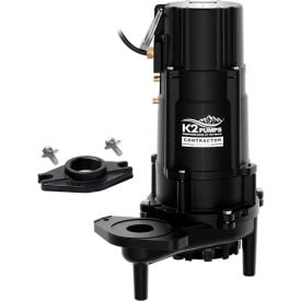 K2® Contractor Series Effluent Pump Cast Iron Base 1 HP 61.7 GPM SWF10004K