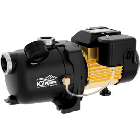 K2® 3/4 HP Thermoplastic Shallow Well Jet Pump 9.2 GPM WPS07503K