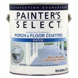 Painter's Select Urethane Fortified Satin Porch & Floor Coating Medium Gray Gallon - 106654 106654