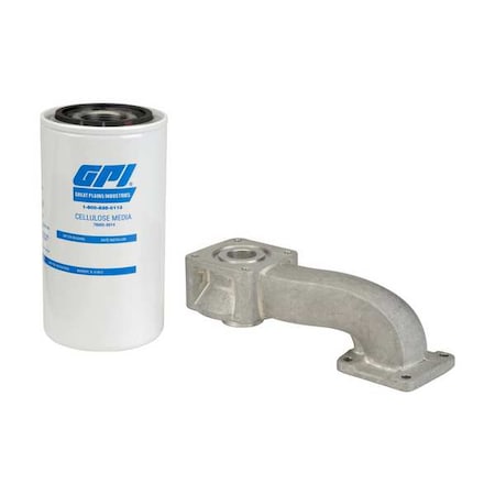 Fuel Filter Kit, 10micron, 25 gpm, 50psi, 8 in L MPN:129500-01
