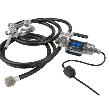 Fuel Transfer Pump, 12V DC, 8 gpm Max. Flow Rate, 1/10 HP, Cast Aluminum, 3/4 in NPT Inlet MPN:147000-01